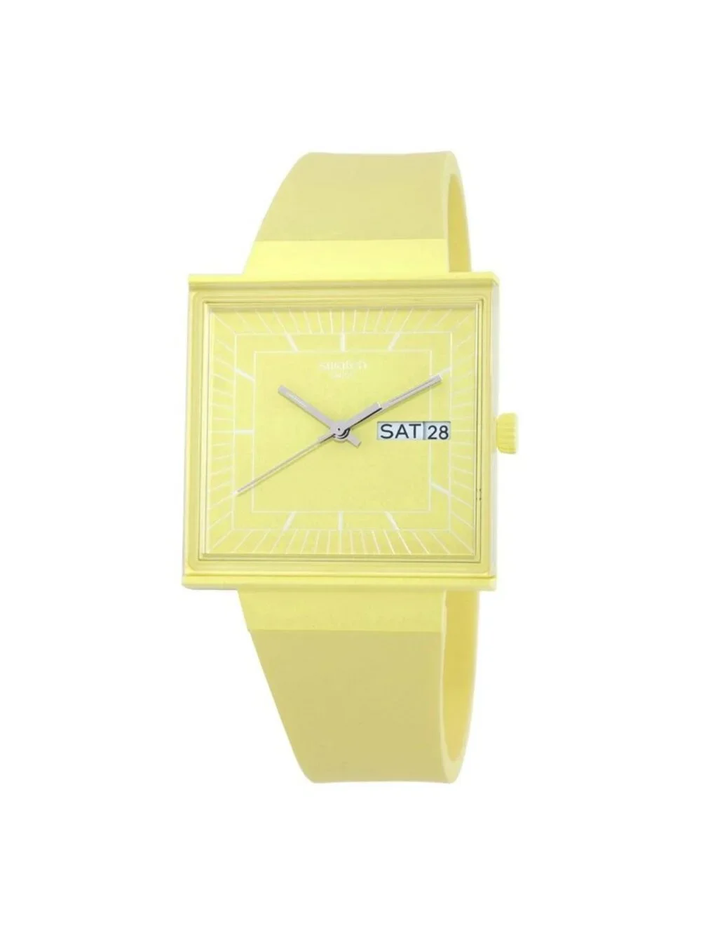 NWT Swatch What If...Lemon? Quartz Unisex Watch